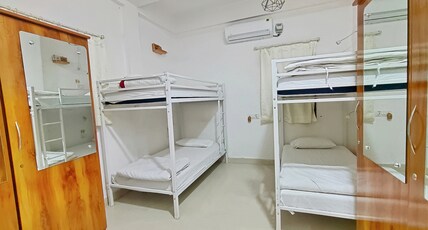 Hoshtel99 - Prime - Stay & Cowork - A Backpacker Hostel Room Type - 1 Bed in 4-Bunk Bed Air-Conditioned Mixed Dorm | (Shared Bathroom)