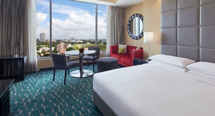 Renaissance Bengaluru Race Course Hotel Room Type - 1 King Bed, Race Course View, Executive Lounge Access, Guest Room