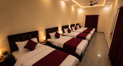Suryavanshi stays Room Type - Deluxe family room