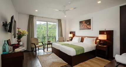 Fox Kandy by Fox Resorts- Luxury in the Mist Room Type - Deluxe Twin Room with Panoramic Mountain View & Balcony Fox Kandy by Fox Resorts- Luxury in the Mist Room Type - Deluxe Twin Room with Panoramic Mountain View & Balcony