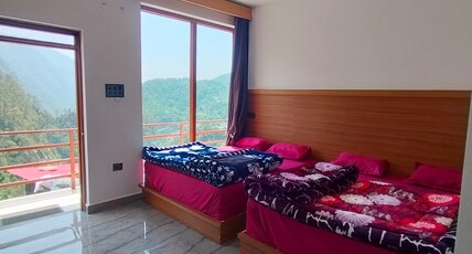 Kedar Hill Resort Room Type - Super Quad Room With Mountain View