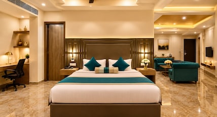 Crestline Shubh vilas Room Type - Maharaja Suite with Bathtub Crestline Shubh vilas Room Type - Maharaja Suite with Bathtub