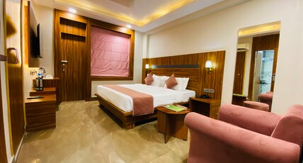The Byke Boutique - Grassfield Resort | (Pan India Pure Veg Hotel Chain) Room Type - Super Deluxe Room