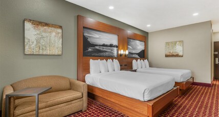 Best Western Plus Yukon Room Type - 2 Queen Beds, Non-Smoking, Walk In Shower, Microwave And Refrigerator, Full Breakfast Best Western Plus Yukon Room Type - 2 Queen Beds, Non-Smoking, Walk In Shower, Microwave And Refrigerator, Full Breakfast