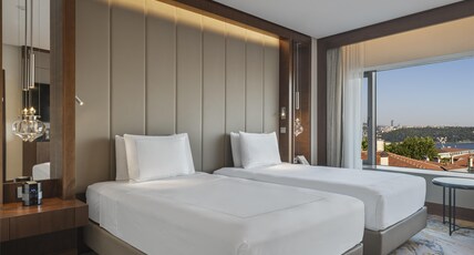 Conrad Istanbul Bosphorus Room Type - TWIN DELUXE BOSHPORUS VIEW