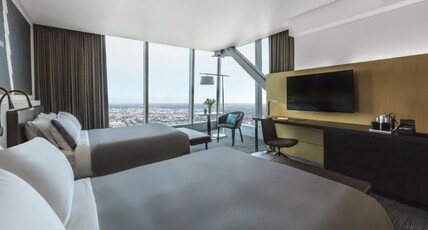 InterContinental Los Angeles Downtown Room Type - 2 Queen Premium City View InterContinental Los Angeles Downtown Room Type - 2 Queen Premium City View
