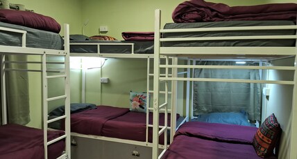 Cayzen Backpackers Hostel Chennai Room Type - Bed In 6 Bed Mixed Dormitory Room F1