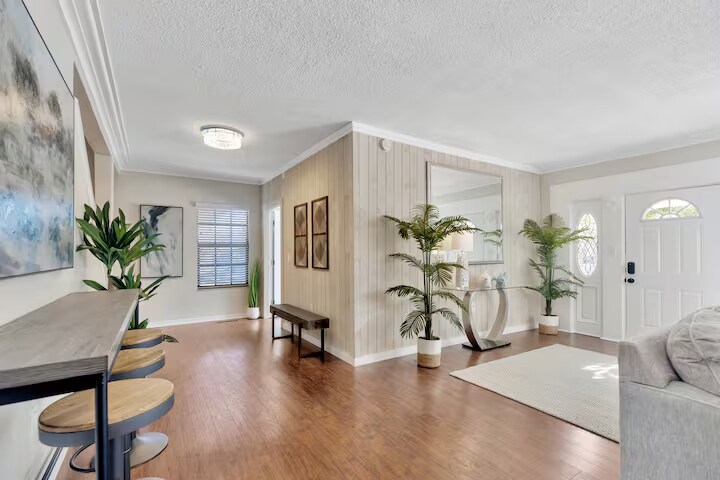 Huge 8BR w HTD Pool, Ensuites, Games, Near Beach - Tap to explore photos