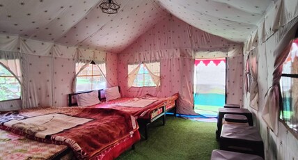 Five Elements Kasol Room Type - Family room with attached washroom