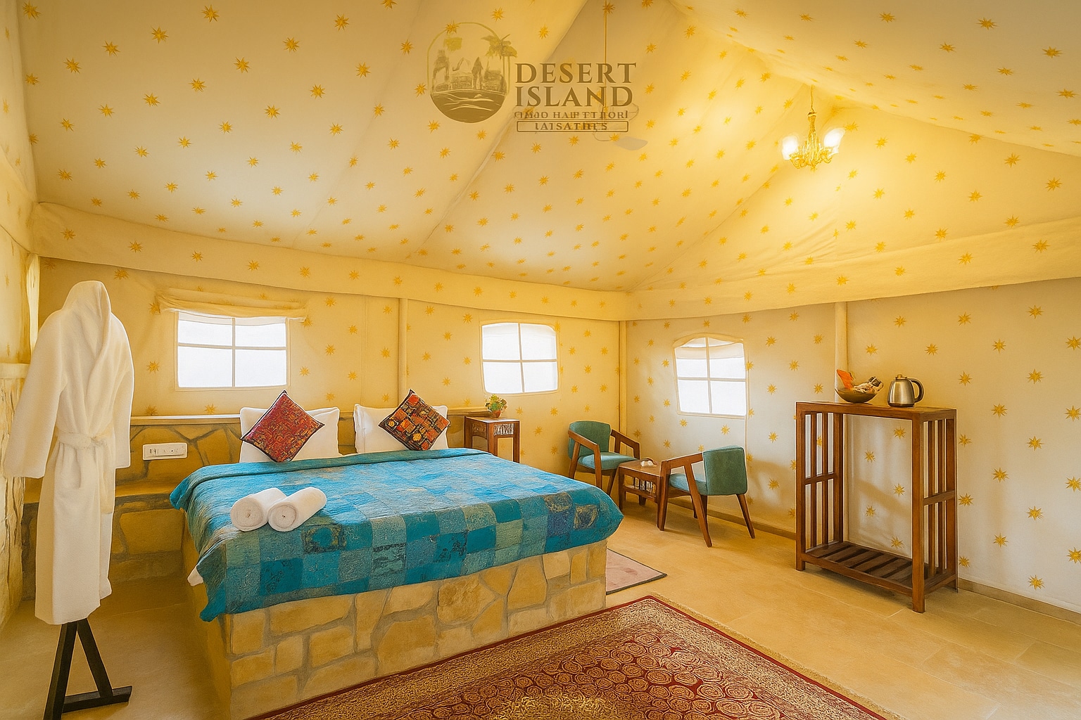 Desert Island Luxury Camp & Resort Jaisalmer - Tap to explore photos