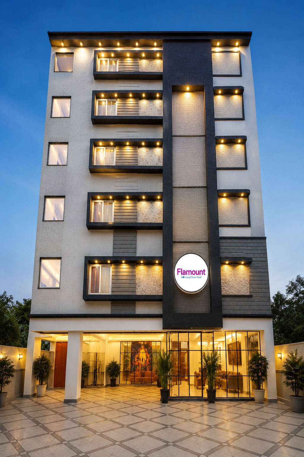 Hotel Flamount Hitech City - Tap to explore photos