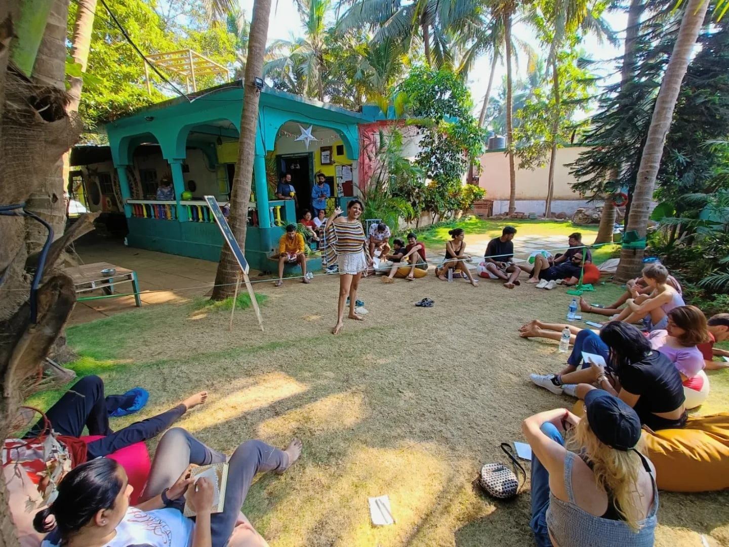 Bunkd Hostel Anjuna | Dorms & Restaurant - Tap to explore photos