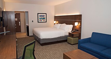 Holiday Inn Express & Suites Rantoul Room Type - 1 King Suite Sofa Bed
