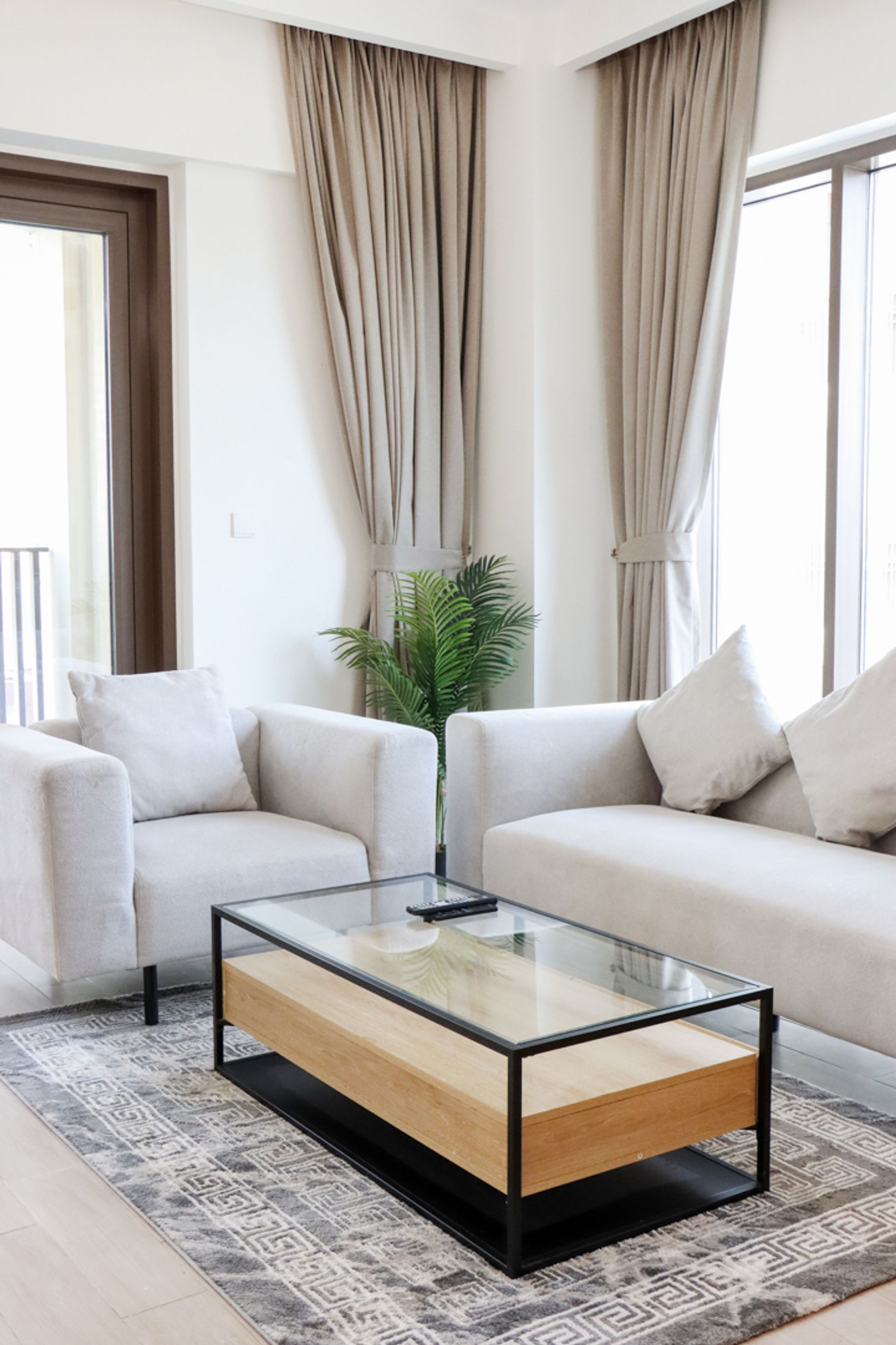 ELIVAAS Curated Elegant 2BR | Creek Beach, Pool & Gym - Tap to explore photos