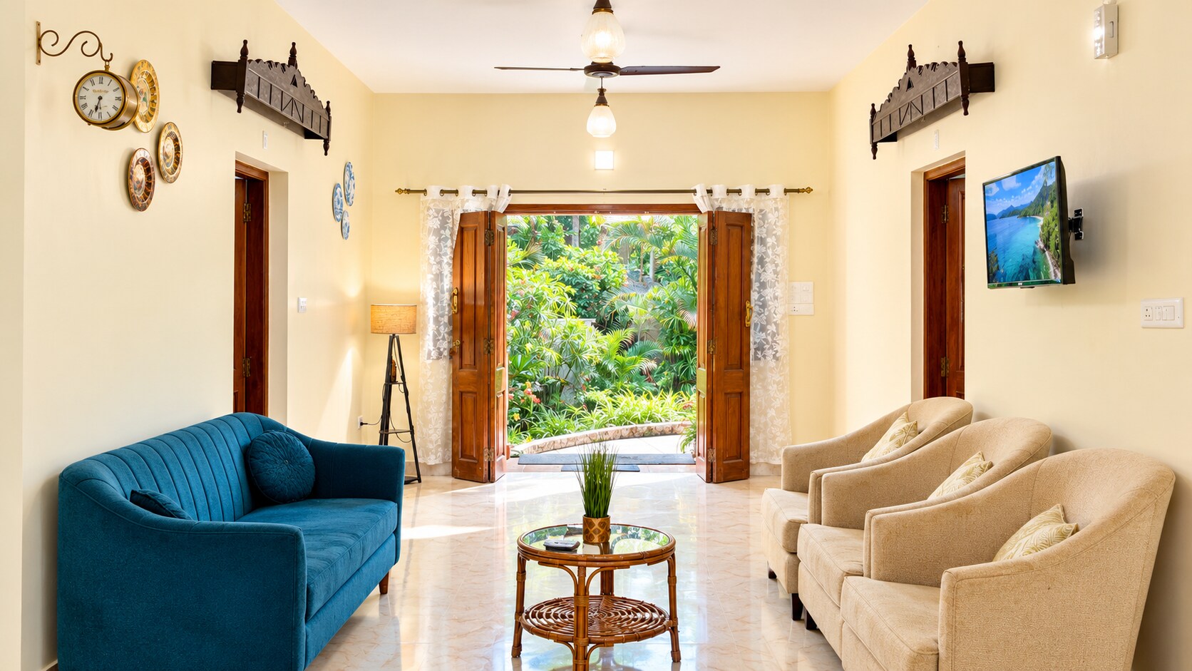 2 BHK Villa near Colva, Sernabatim, Benaulim Beach - Tap to explore photos
