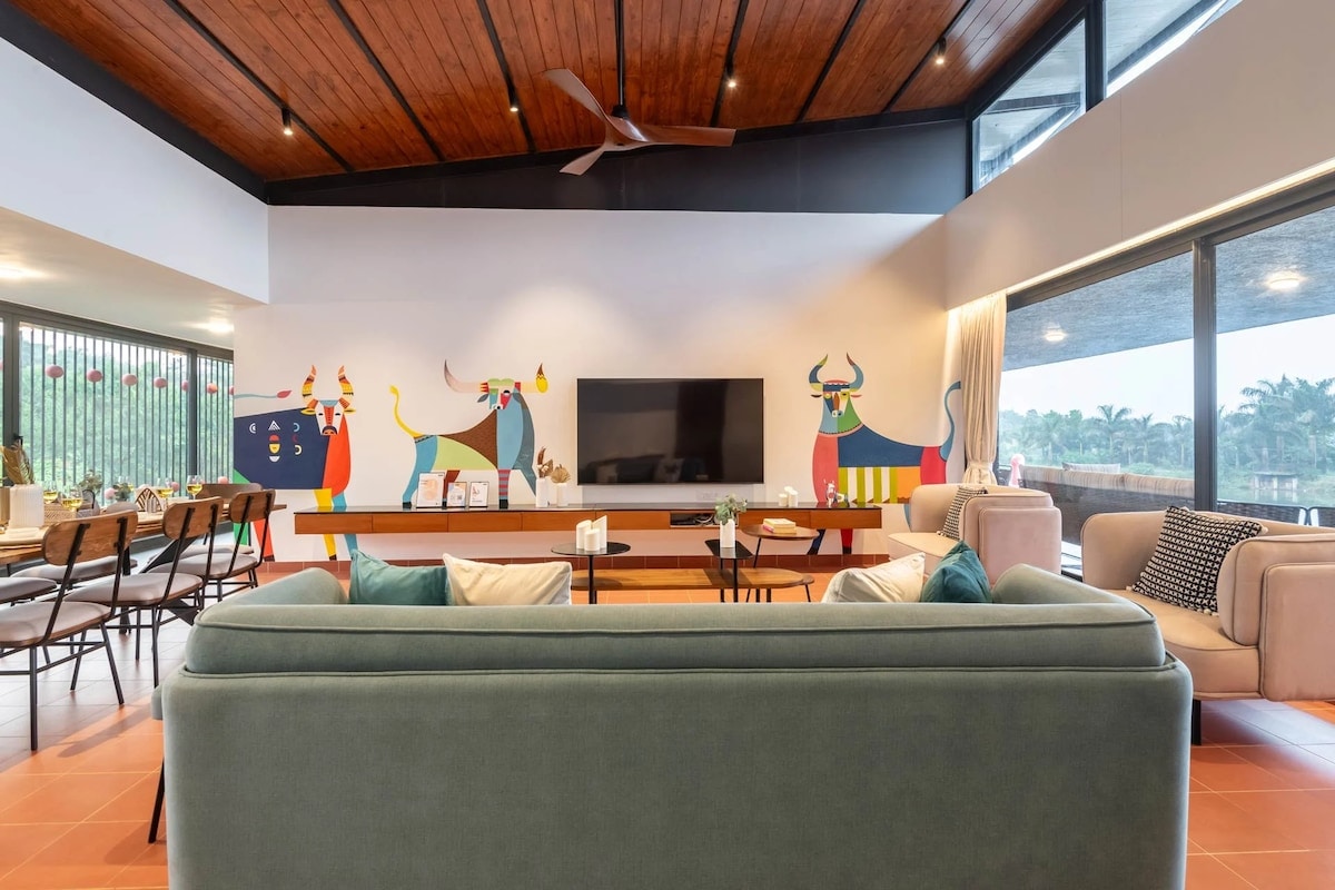 Kai by the lake lake villa in Nashik - Tap to explore photos