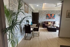 Serene 1BHK near Prem Mandir by Elegance Homes