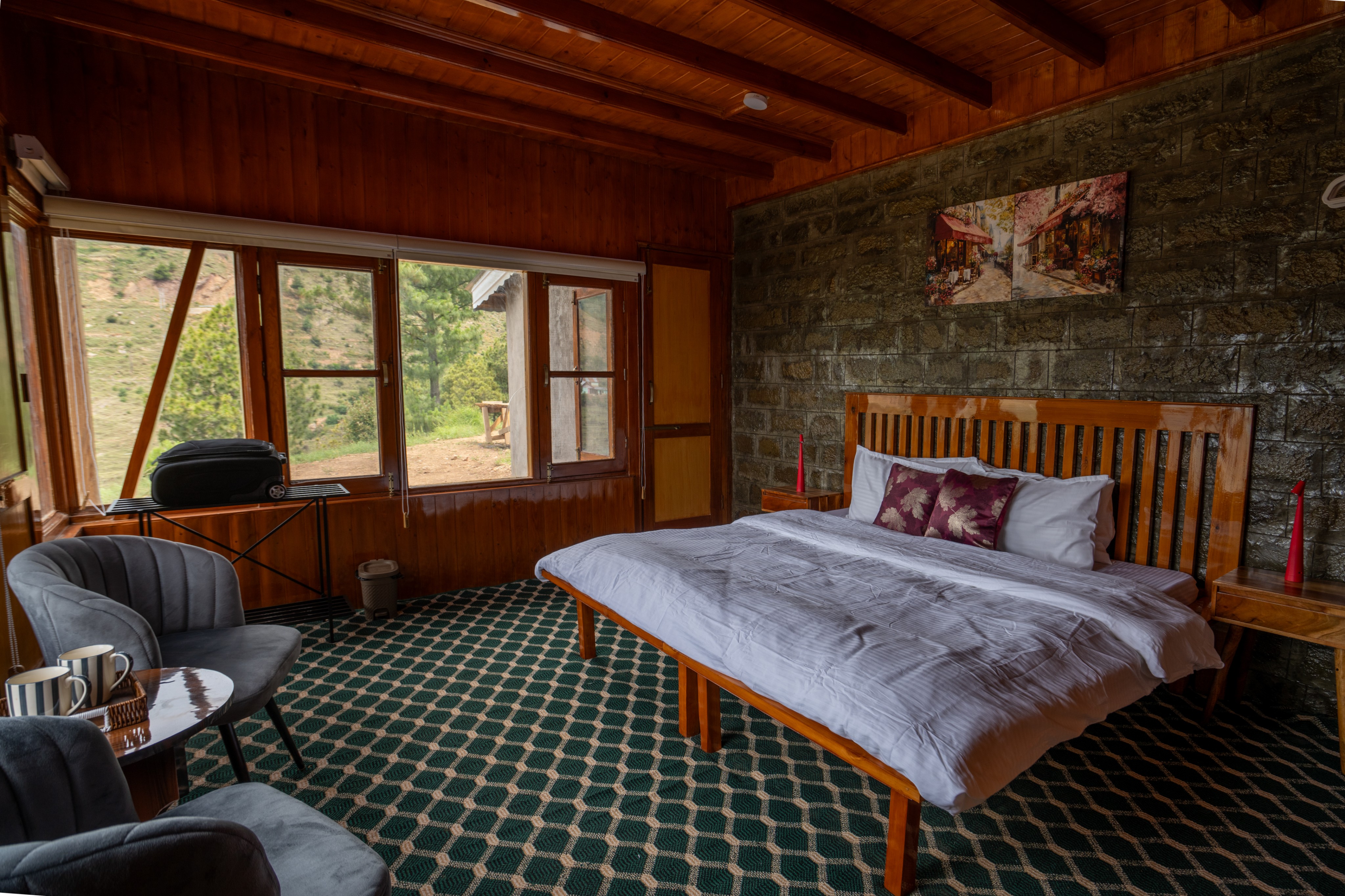 Van Vayu | Cozy A frame Cottage by Sama Homestays - Tap to explore photos