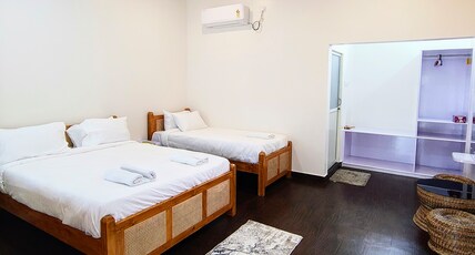 Manas Jungle Retreat Boutique Resort Room Type - Executive Pond View AC Triple with Balcony Manas Jungle Retreat Boutique Resort Room Type - Executive Pond View AC Triple with Balcony