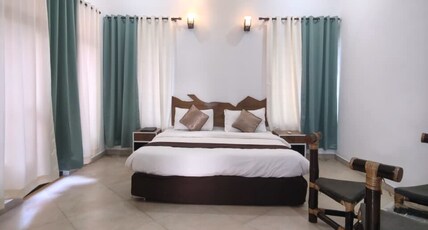 Nature's Sprout Wildmark Kanha Resort Room Type - Super Deluxe Room with open shower