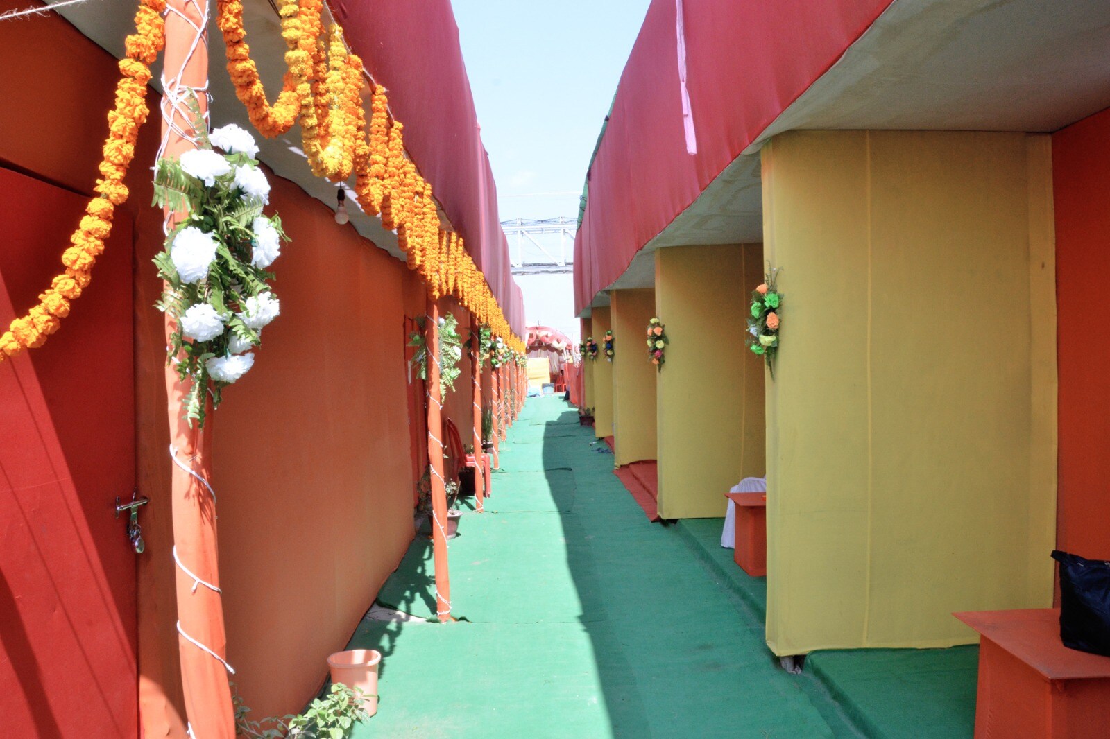 Spritual Mahakumbh Camps - Tap to explore photos