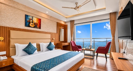 The Palm Aryan Mussoorie (5 mins Walk to Mall Road) Room Type - Premium Room with Balcony Valley View The Palm Aryan Mussoorie (5 mins Walk to Mall Road) Room Type - Premium Room with Balcony Valley View