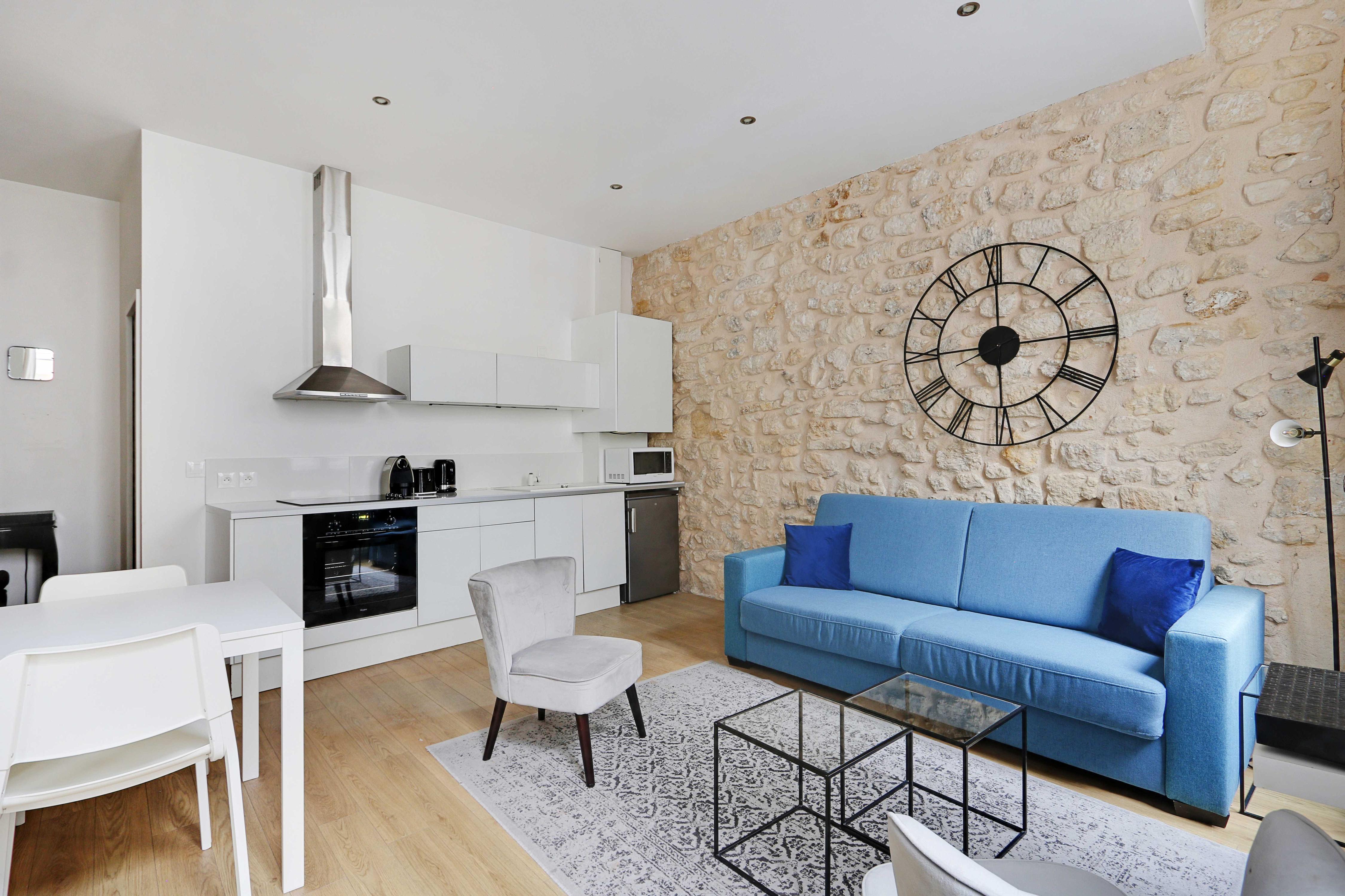 Comfortable apart-1BR/4P- Beaubourg Quarter - Tap to explore photos