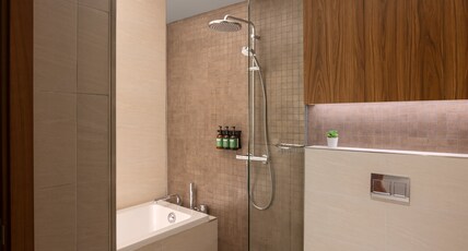 Staybridge Suites DUBAI BUSINESS BAY, an IHG hotel Room Type - 2 Bedroom Accessible Suite Full Kitchen Staybridge Suites DUBAI BUSINESS BAY, an IHG hotel Room Type - 2 Bedroom Accessible Suite Full Kitchen