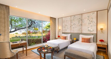 Taj Surajkund Resort & Spa, Delhi NCR Room Type - Luxury Room Twin Bed