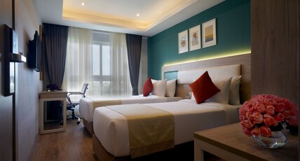 Sarovar Portico New Town Kolkata Rajarhat Room Type - Deluxe Room - 2 Single Beds