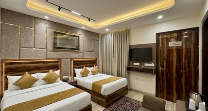V Hotel Dev Residency Near Delhi IGI Airport Room Type - Family Room Free Airport Pickup/Drop