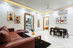 BluO 2BHK City Centre - Balcony, Lift, Terrace