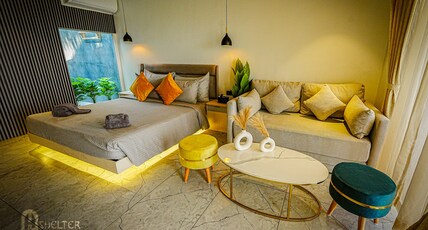 Shelter Beach Resort Room Type - Premium deluxe room with sea view