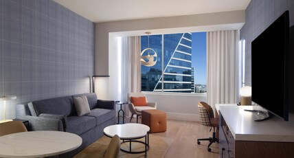 Hilton Dallas/Plano Granite Park Room Type - 1 KING DELUXE STUDIO SUITE