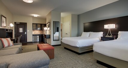 Staybridge Suites Plano - the Colony, an IHG hotel Room Type - 2 Queen Beds Studio Ste Comm Accessible