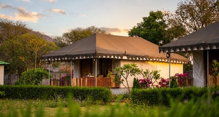 The Sariska Retreat Room Type - Luxury Tent with Garden View
