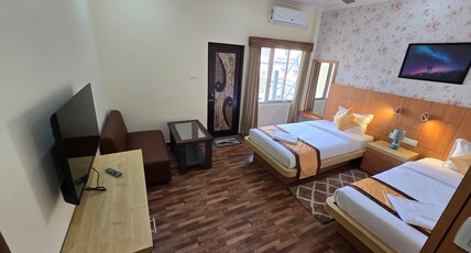 White Dove Luxurious BoutiqueHotel" ( 10 minute drive from new airport terminal) Room Type - Deluxe Twin Room