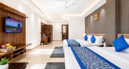 Hotel Vertu @ IGI Delhi Airport By OPO Room Type - Family Suite with Free Breakfast Airport Drop
