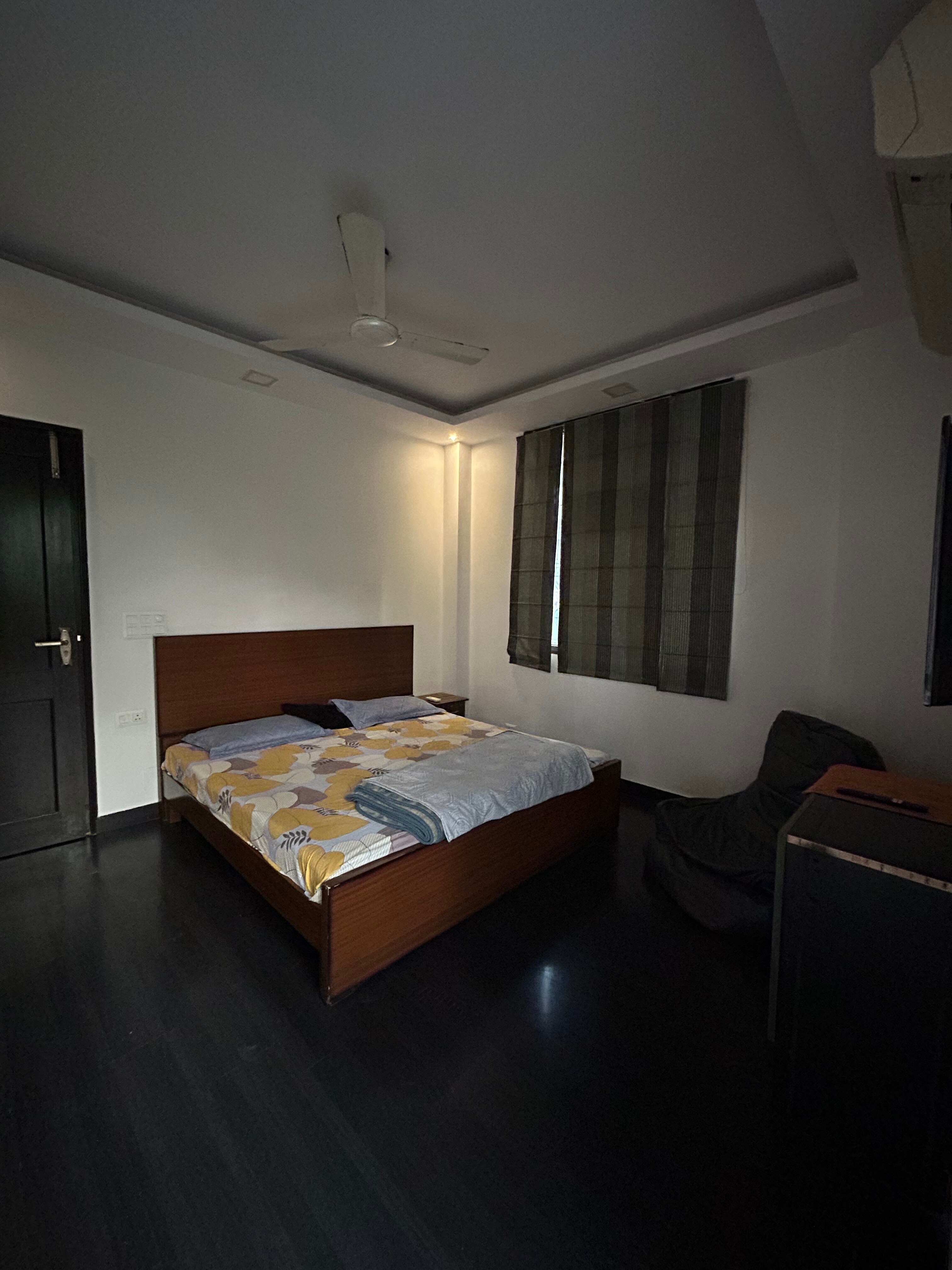 Room with Private Balcony By Bliss-full Stays - Tap to explore photos