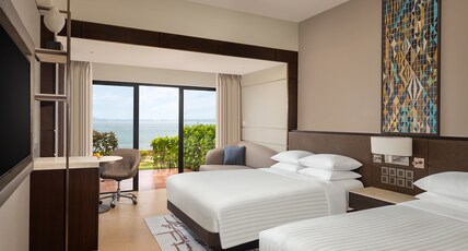 Goa Marriott Resort & Spa Room Type - Patio, Guest room, 2 Queen, Bay view