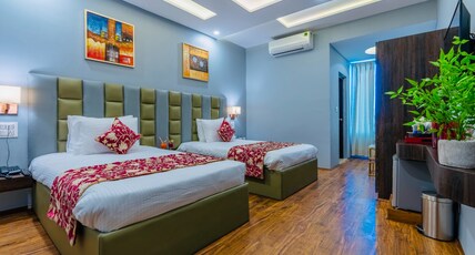 Hotel Sejour Luxury (1 min drive to Airport) Room Type - Twin Room for Corporate