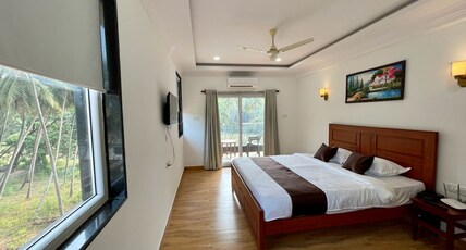 PALM PARADISE RESORT Room Type - Super Deluxe Room with AC, Balcony and Windows. Preferential View
