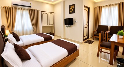 HOTEL TIRTH Room Type - SUPER DELUXE TWIN BED HOTEL TIRTH Room Type - SUPER DELUXE TWIN BED