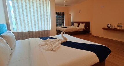 Hotel Sagar Tarang (Berries Group) Room Type - Family Deluxe Suite (Sea View) With Balcony