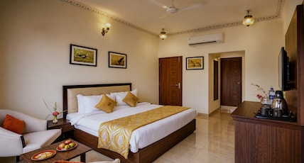 The Karni Mahal - Jaisamand Island Resort, Udaipur Room Type - Jaisamand  Lake View Super Deluxe Room