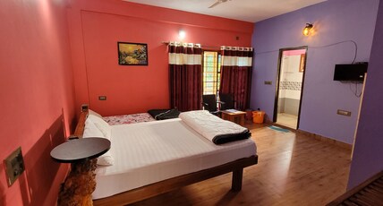 Delightful Homestay, Koppa Room Type - AC Room for 3 sharing - 6, 8