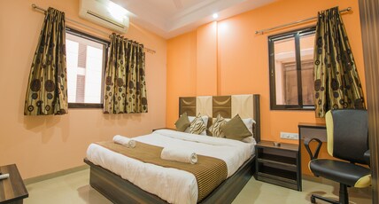 Budget Inn Service Apartments - Tiger Plaza Room Type - 1BHK Room With Hall & Kitchen