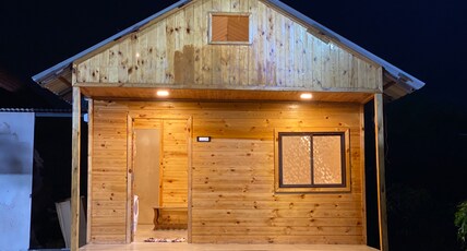 LAKSHMIBAN AGRO TOURISM Room Type - Maithili Wooden Cottage