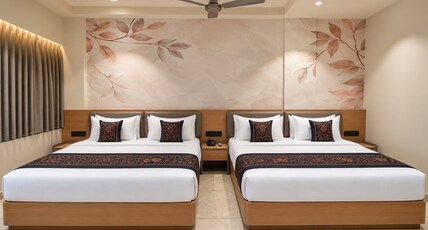 Hotel Teerth by Arrow - Near Shree Dwarkadhish Temple Room Type - Royal Family Room - 02 Double Beds Hotel Teerth by Arrow - Near Shree Dwarkadhish Temple Room Type - Royal Family Room - 02 Double Beds