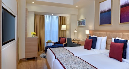 Golden Sarovar Portico Room Type - Premium Room - Twin Beds Golden Sarovar Portico Room Type - Premium Room - Twin Beds